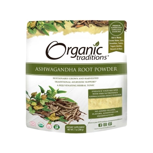Organic Traditions Ashwagandha Powder 